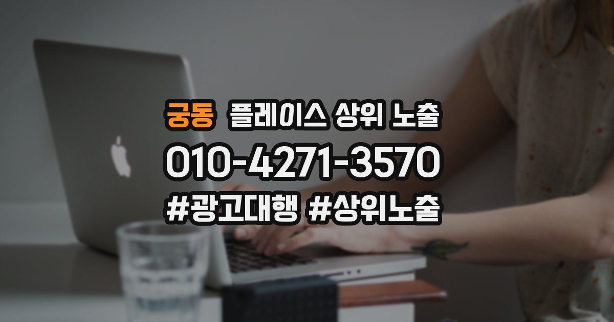 궁동 플레이스 상위 노출