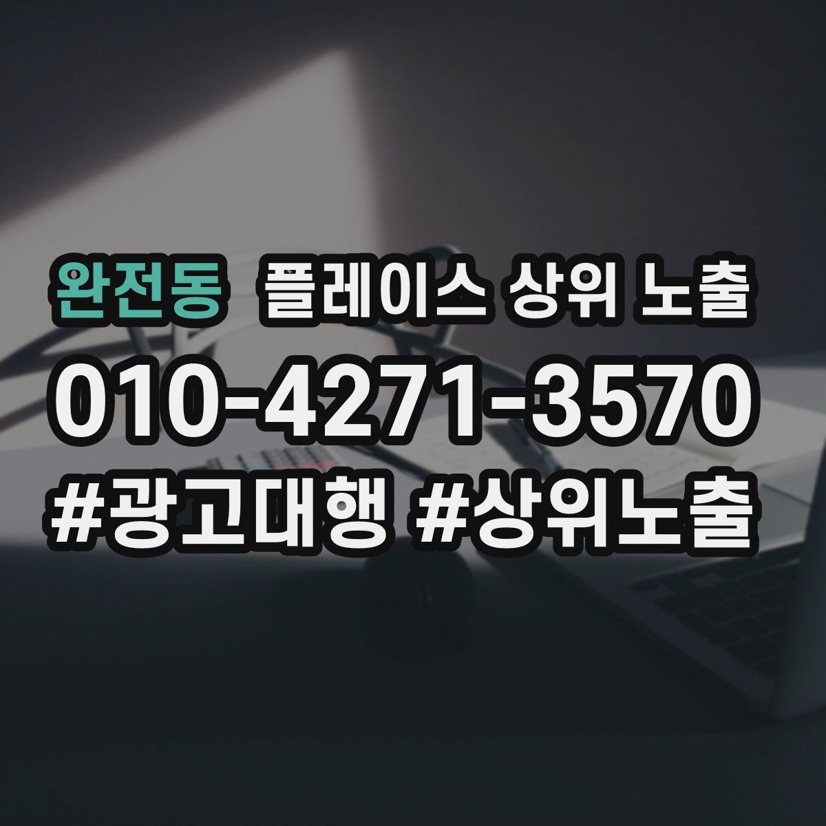 완전동 플레이스 상위 노출