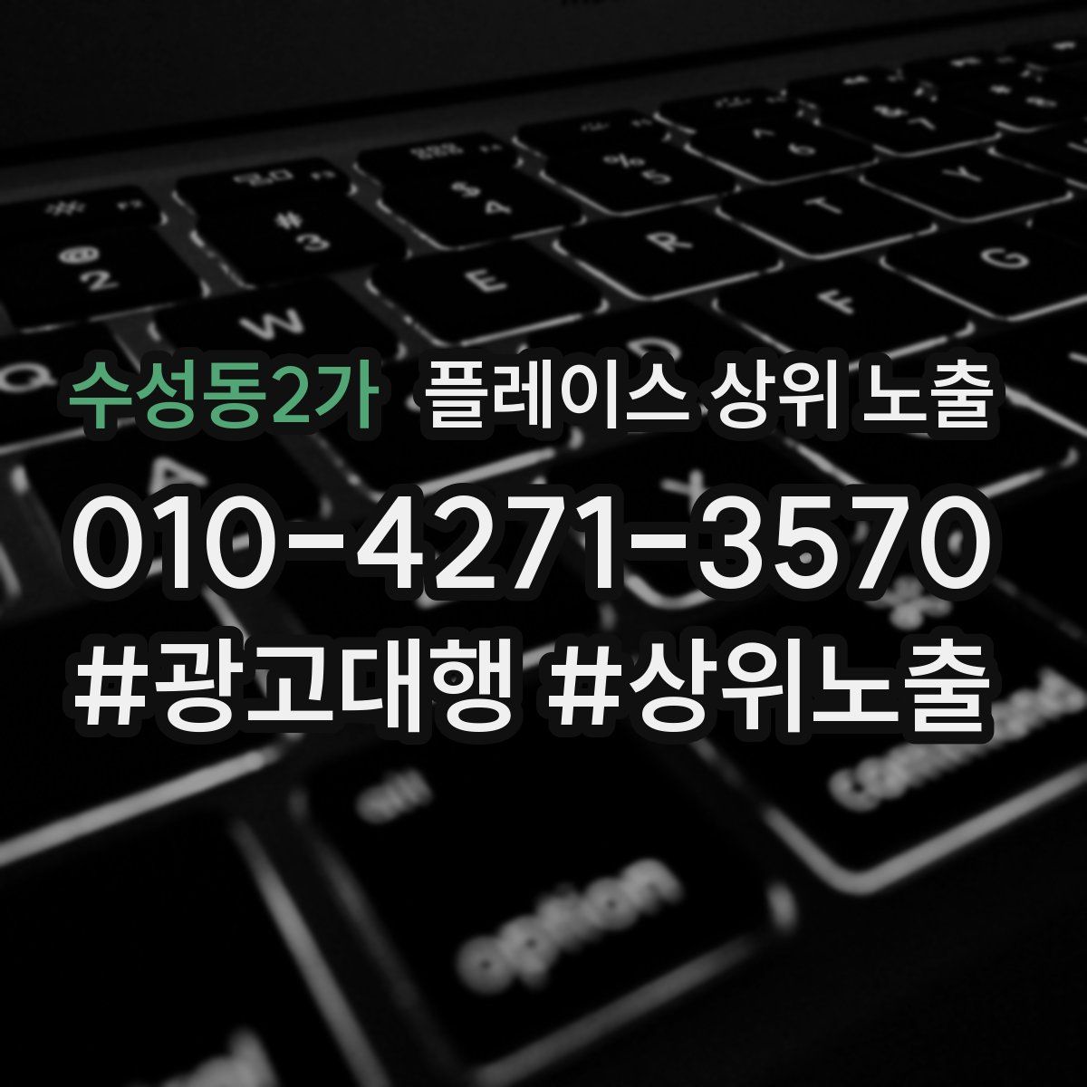 수성동2가 플레이스 상위 노출