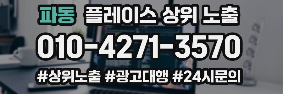 파동 플레이스 상위 노출