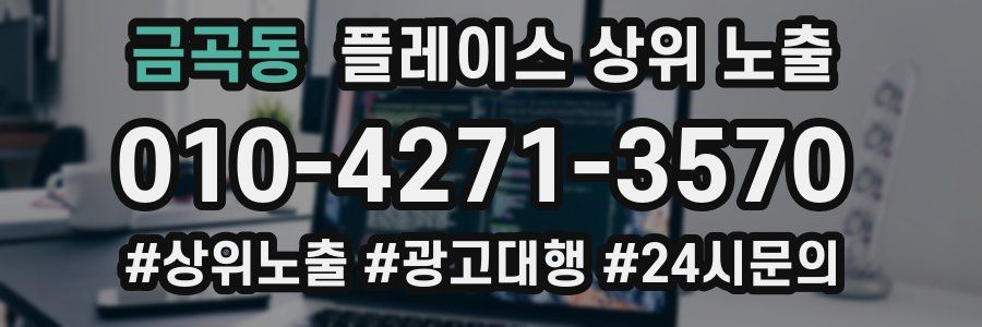 금곡동 플레이스 상위 노출