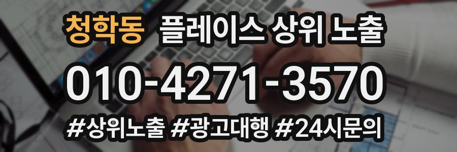 청학동 플레이스 상위 노출