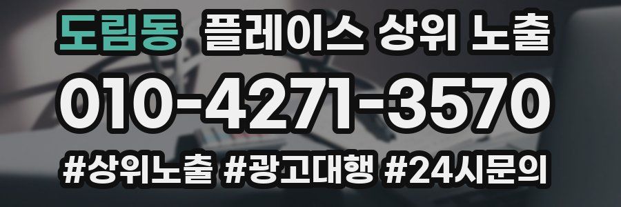 도림동 플레이스 상위 노출