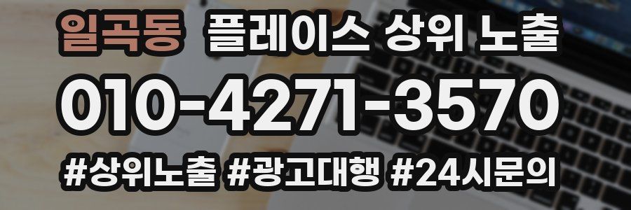 일곡동 플레이스 상위 노출