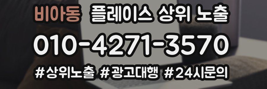 비아동 플레이스 상위 노출