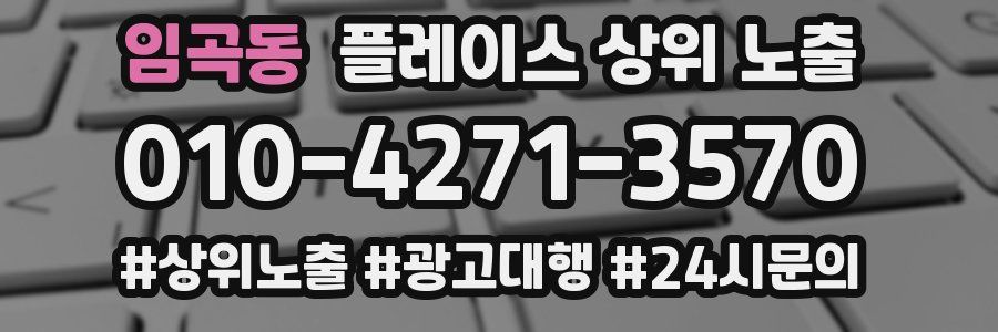 임곡동 플레이스 상위 노출