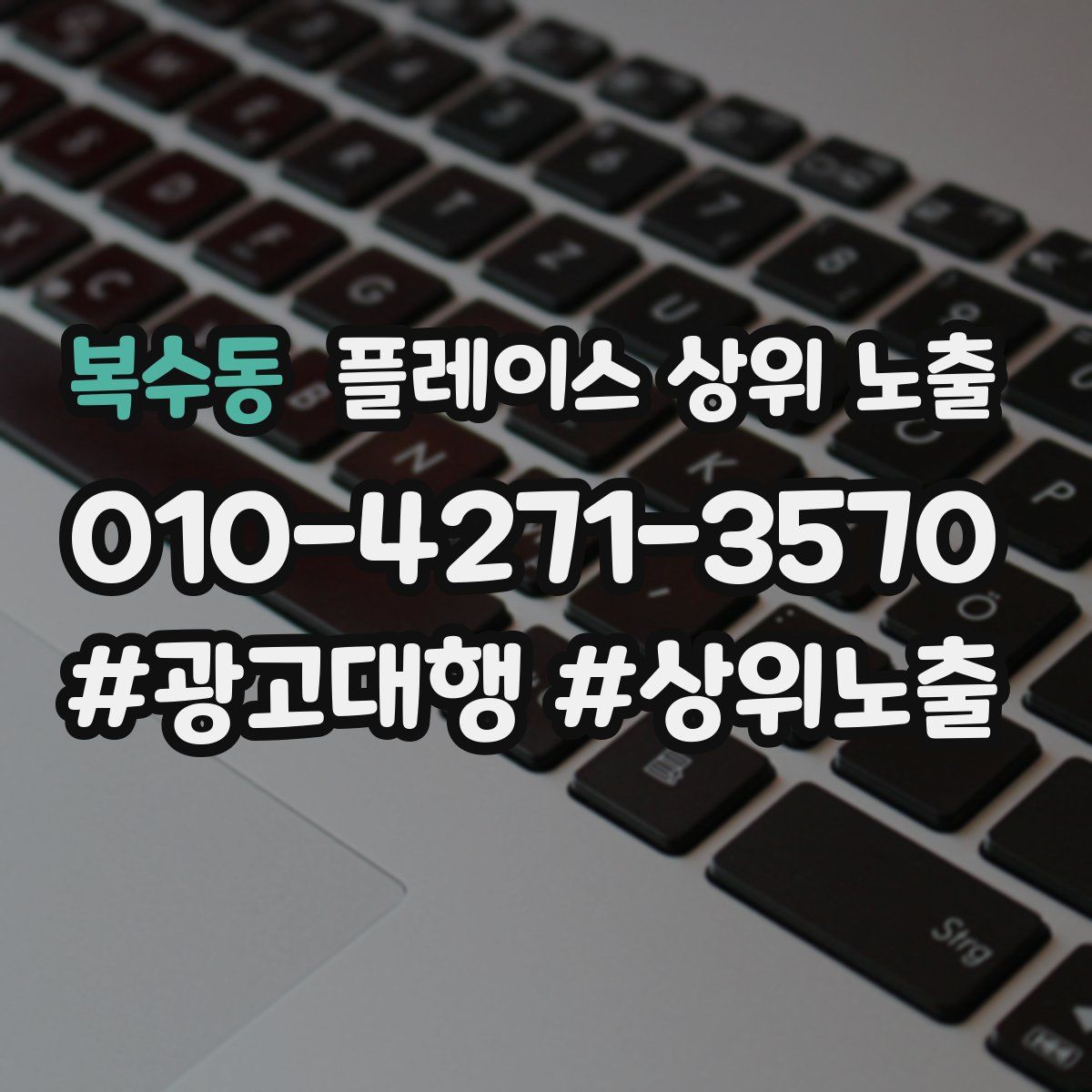 복수동 플레이스 상위 노출