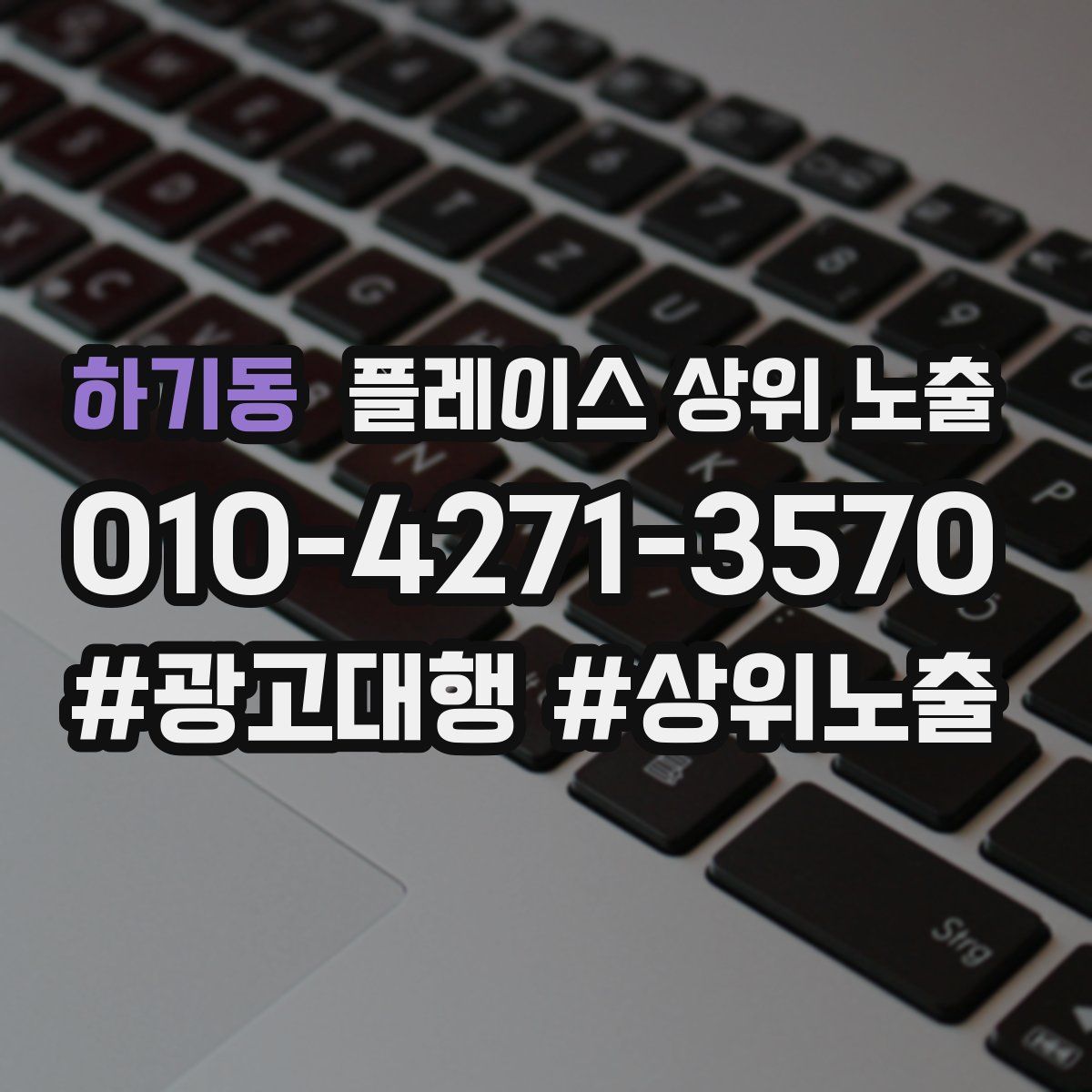 하기동 플레이스 상위 노출