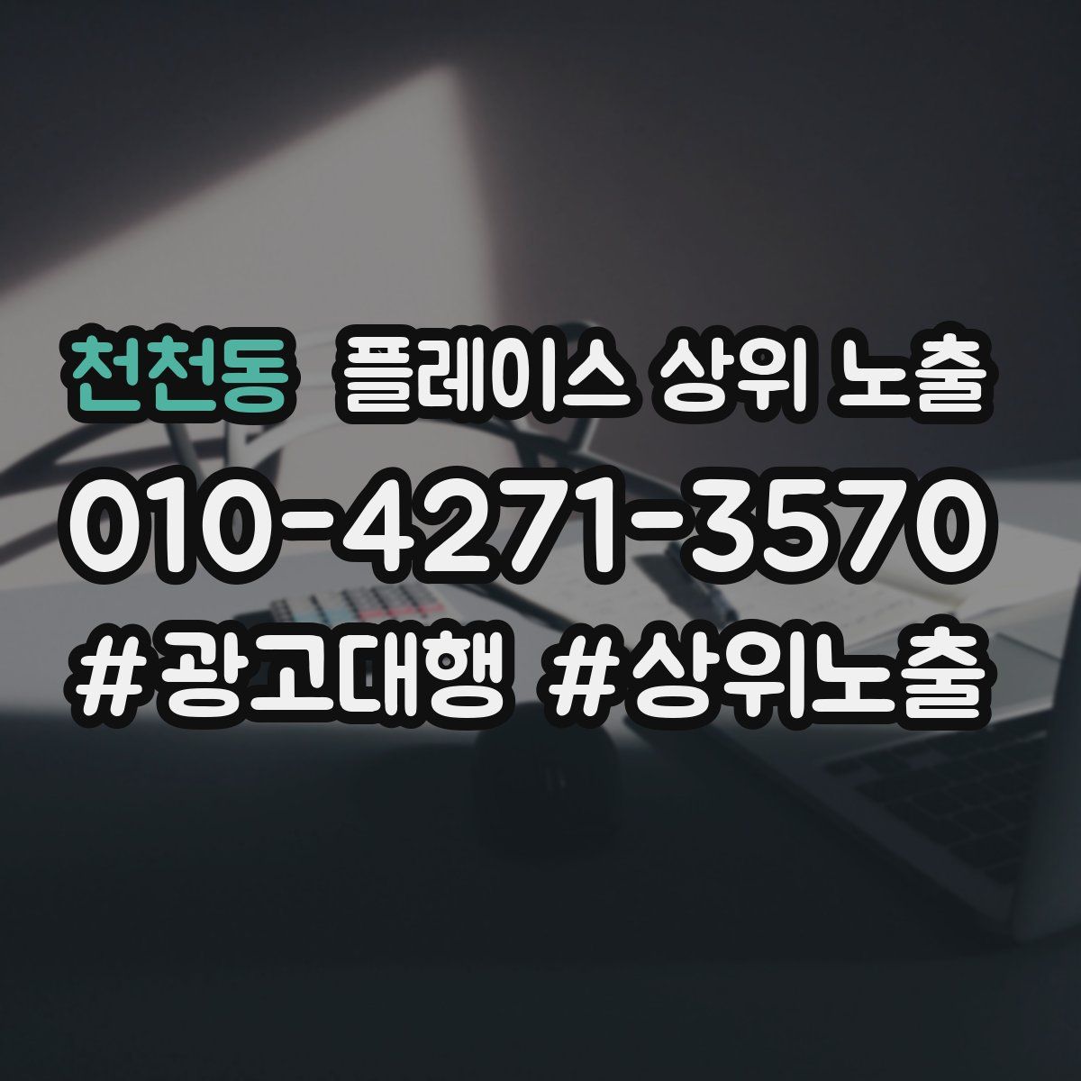 천천동 플레이스 상위 노출