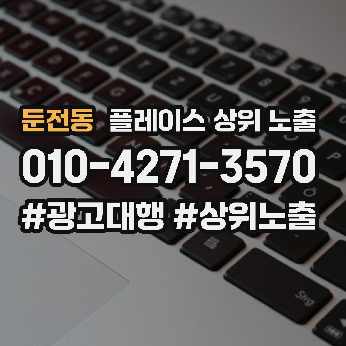 둔전동 플레이스 상위 노출