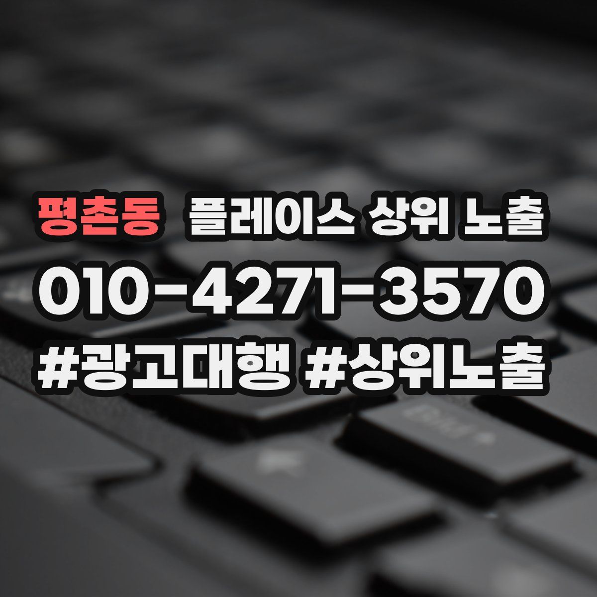 평촌동 플레이스 상위 노출