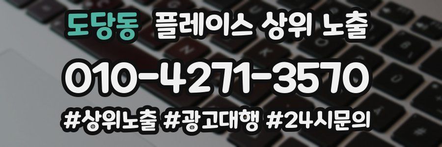 도당동 플레이스 상위 노출