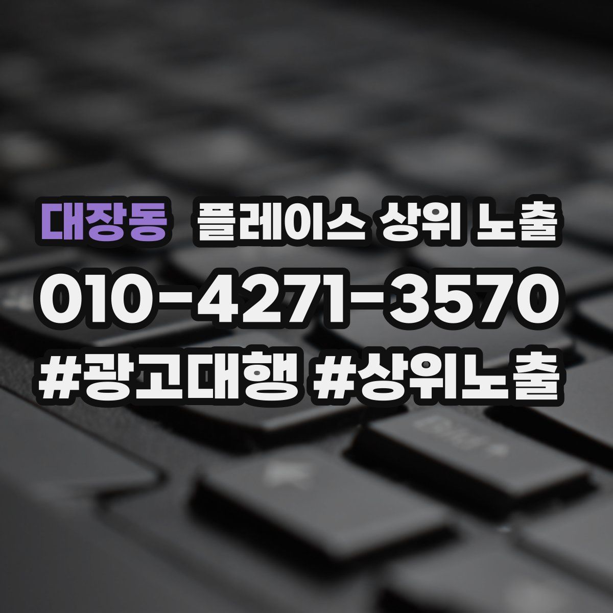 대장동 플레이스 상위 노출