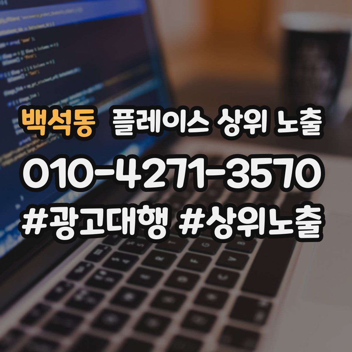 백석동 플레이스 상위 노출