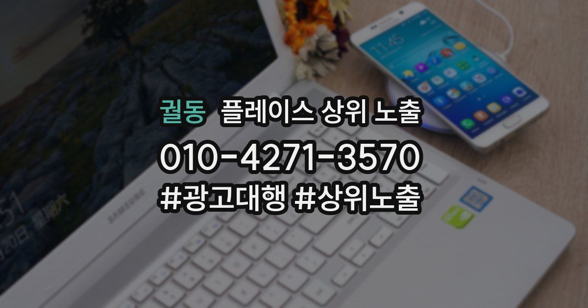 궐동 플레이스 상위 노출