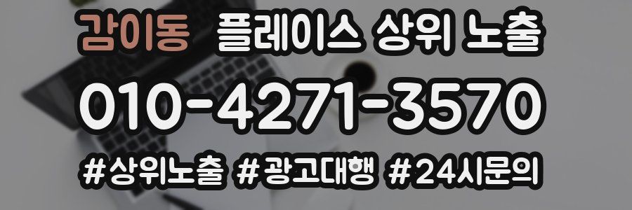 감이동 플레이스 상위 노출