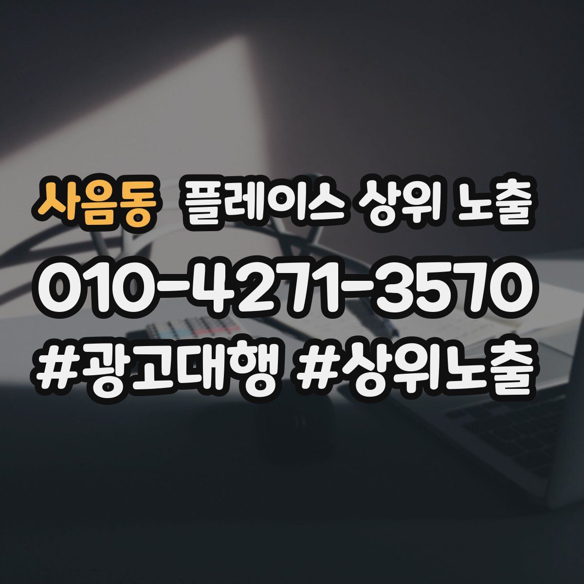 사음동 플레이스 상위 노출