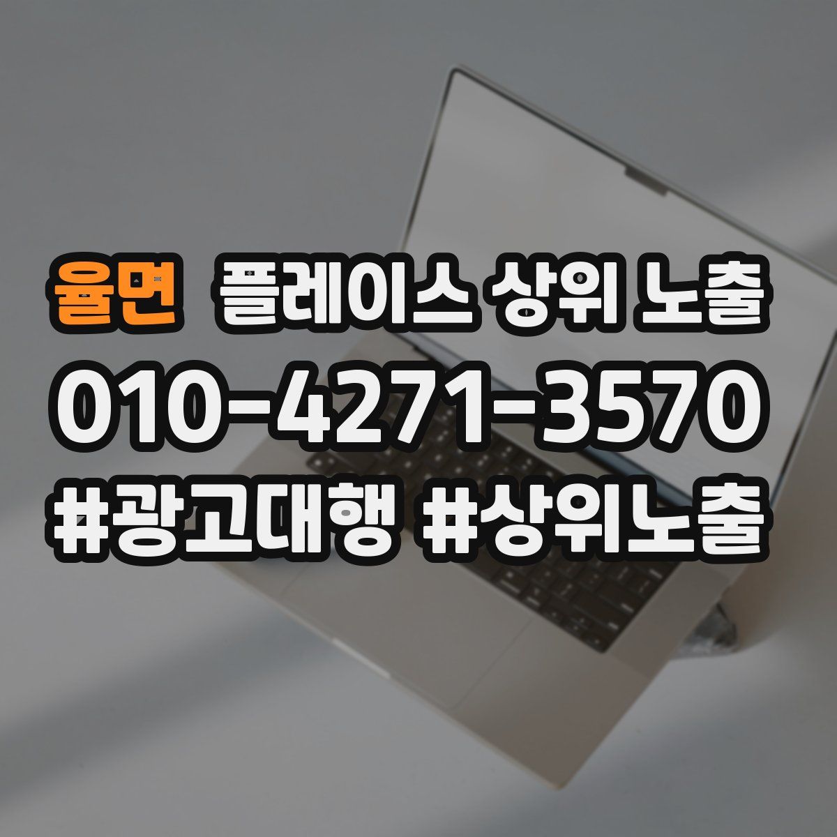 율면 플레이스 상위 노출