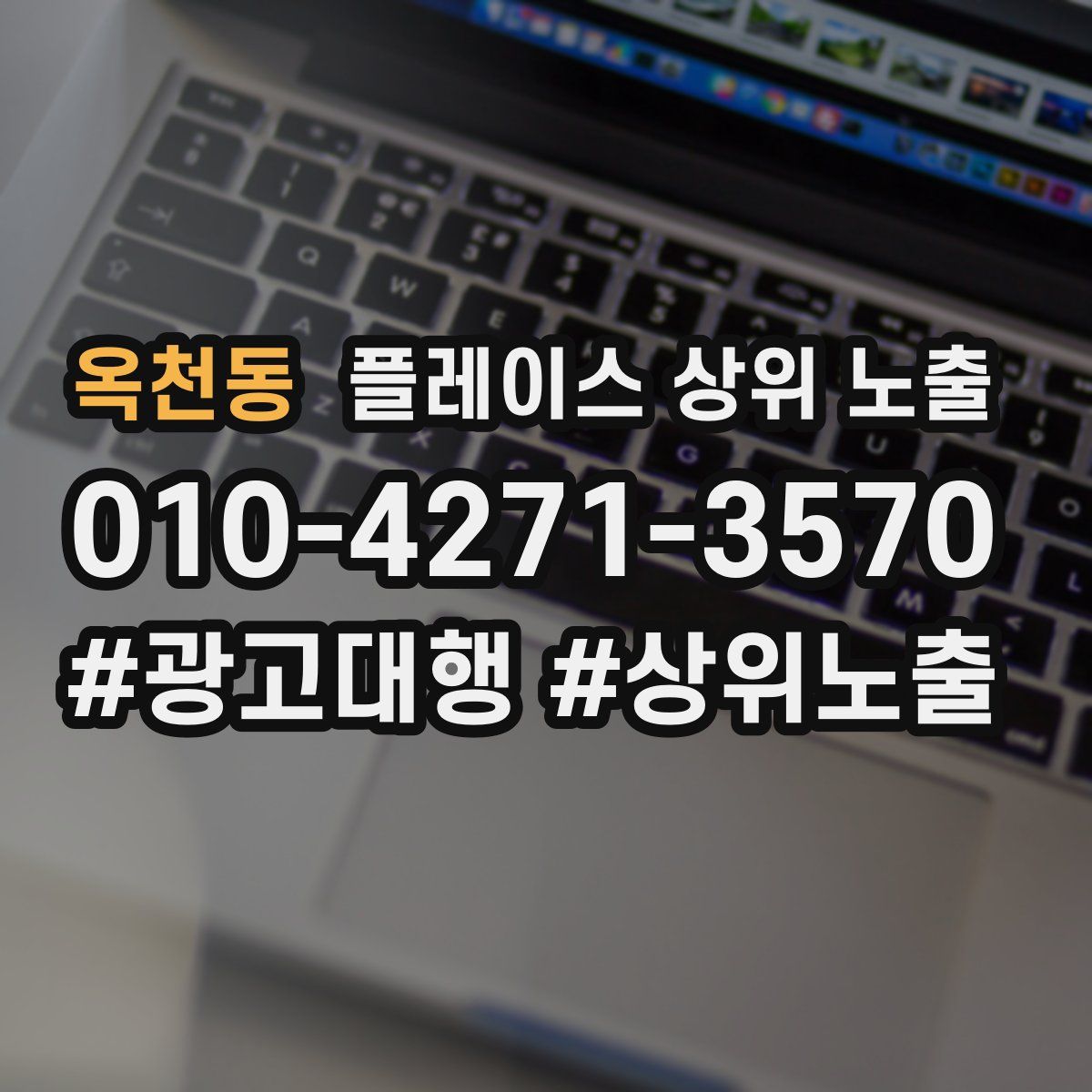 옥천동 플레이스 상위 노출