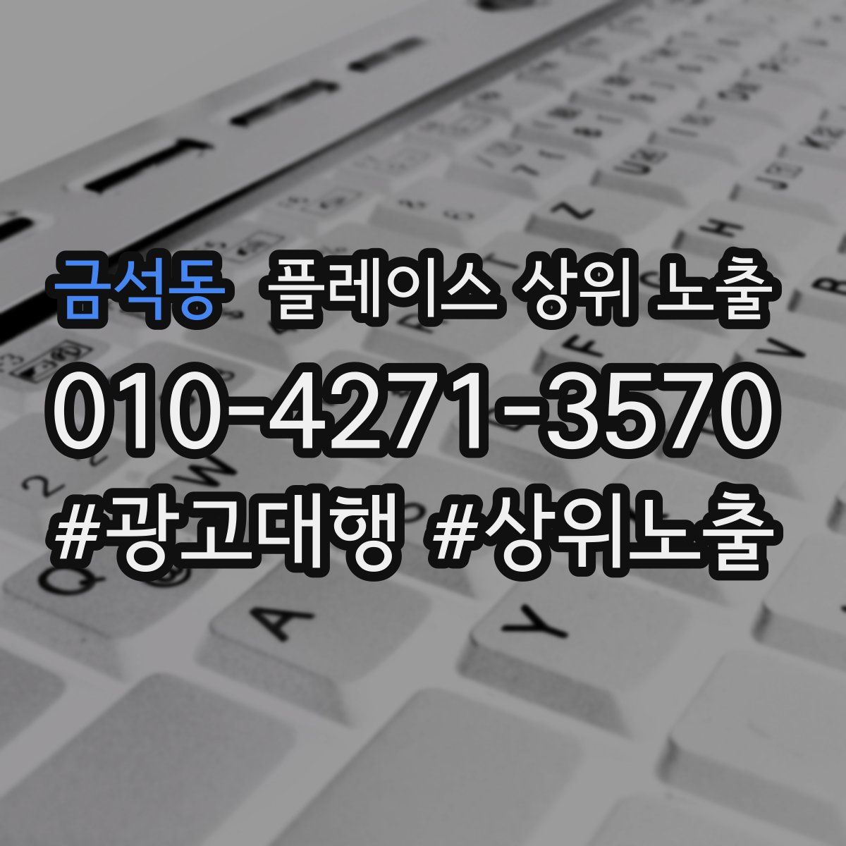 금석동 플레이스 상위 노출