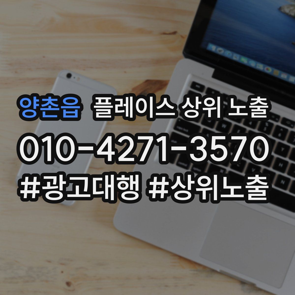 양촌읍 플레이스 상위 노출