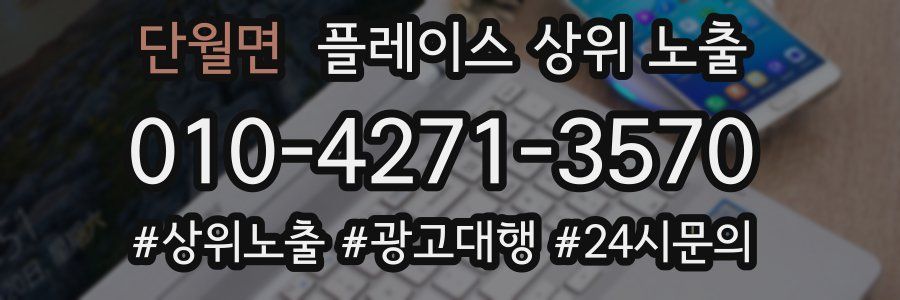 단월면 플레이스 상위 노출