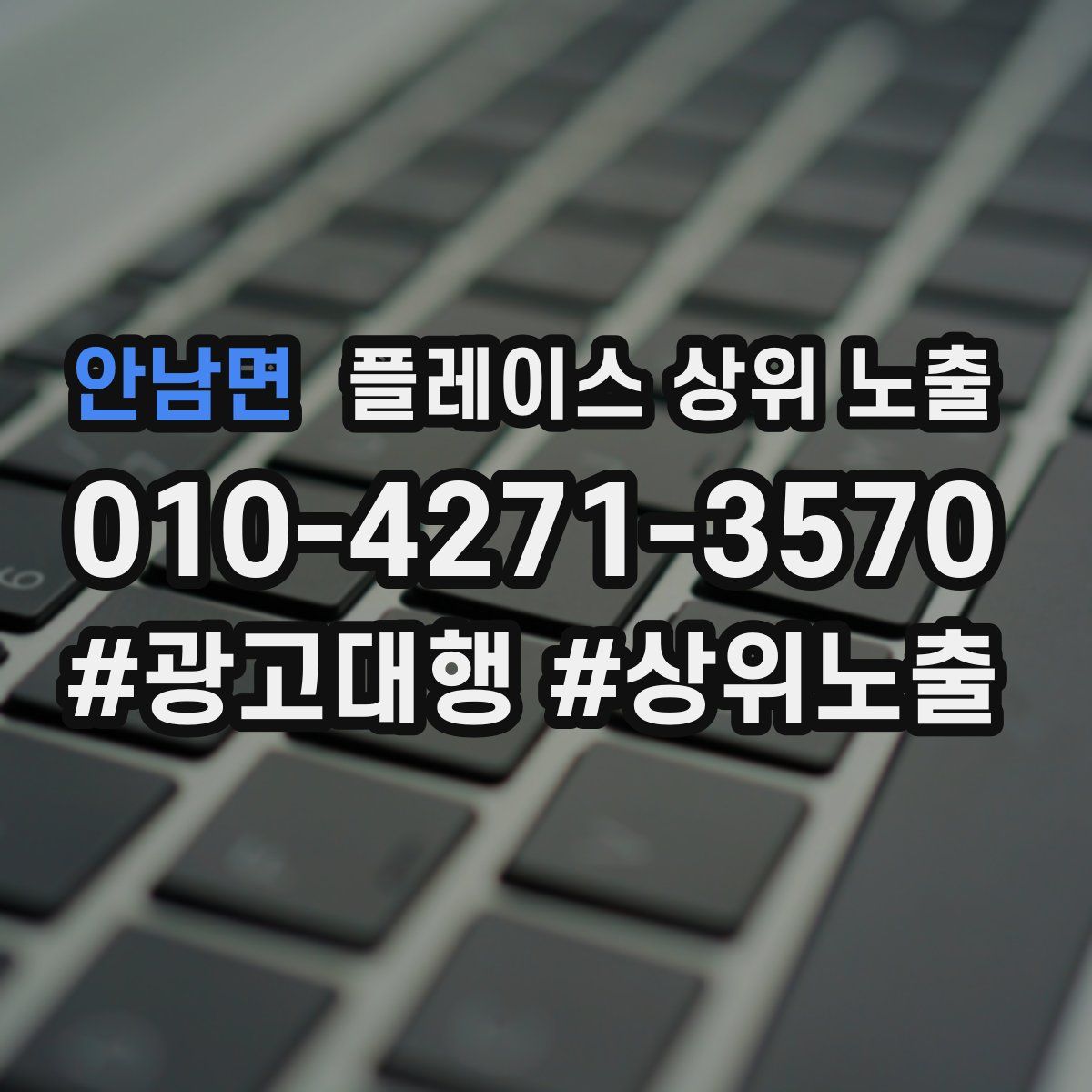 안남면 플레이스 상위 노출