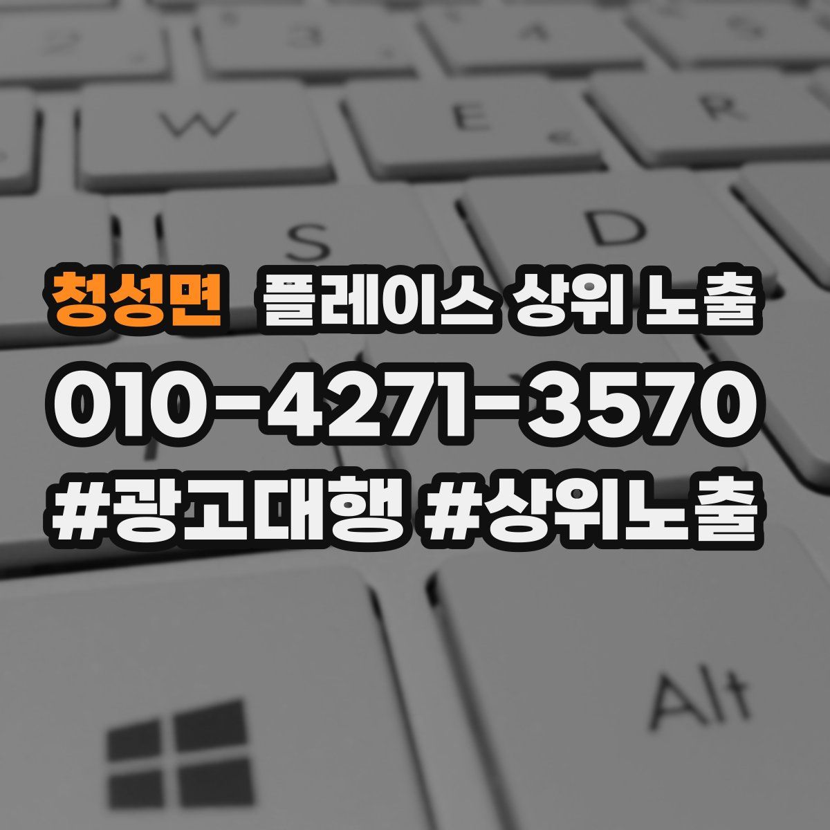 청성면 플레이스 상위 노출