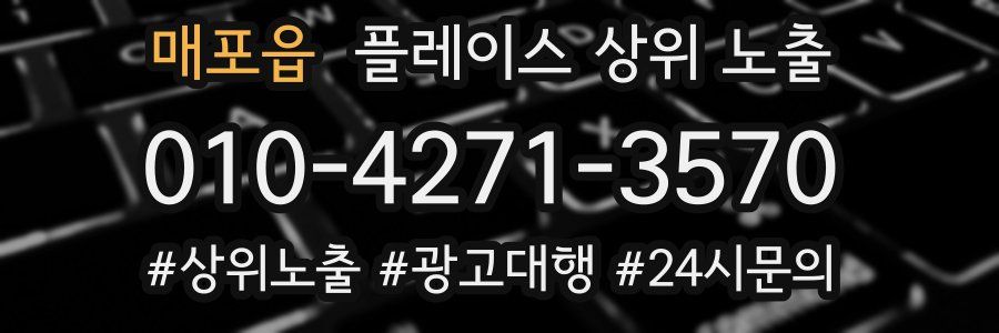 매포읍 플레이스 상위 노출