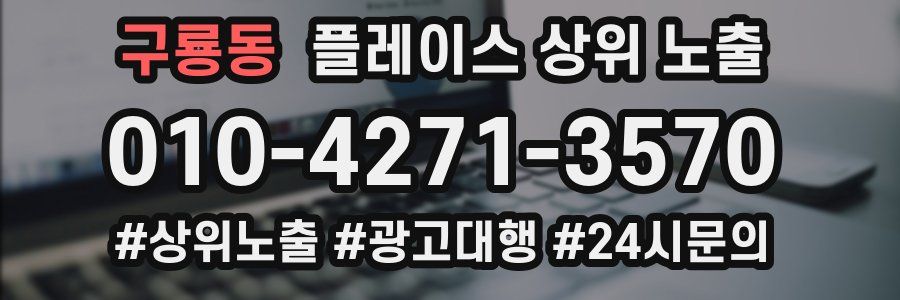 구룡동 플레이스 상위 노출