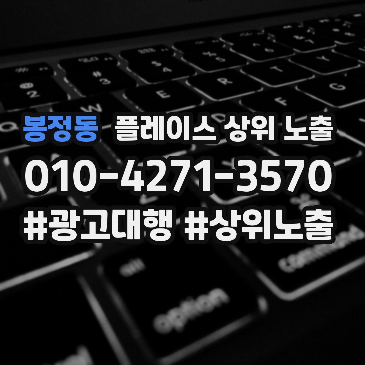 봉정동 플레이스 상위 노출