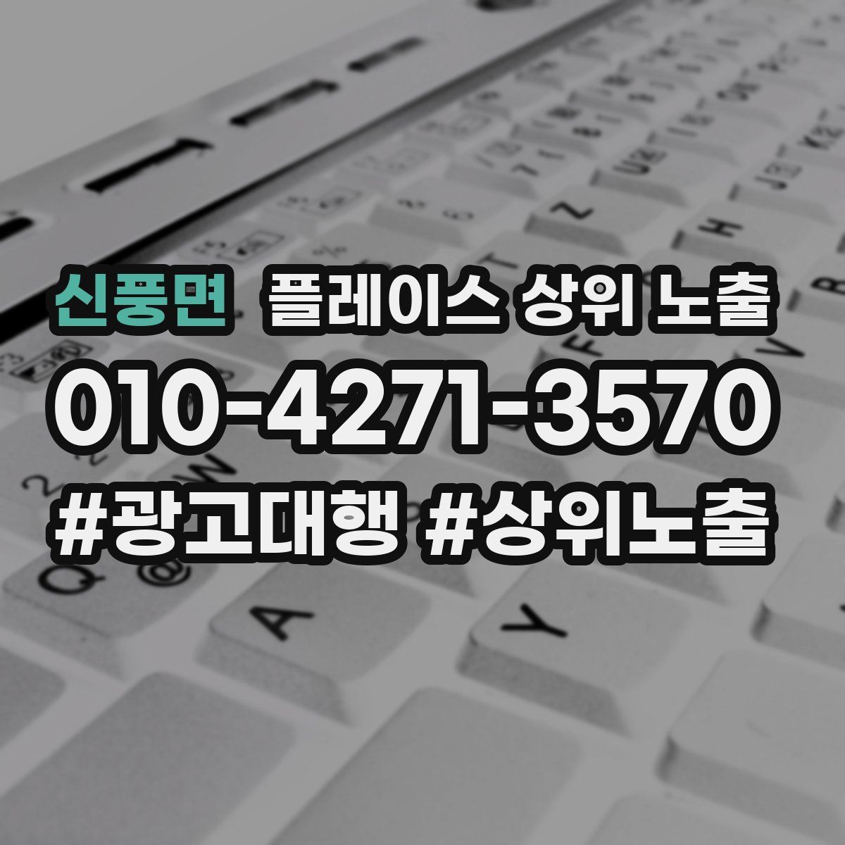 신풍면 플레이스 상위 노출