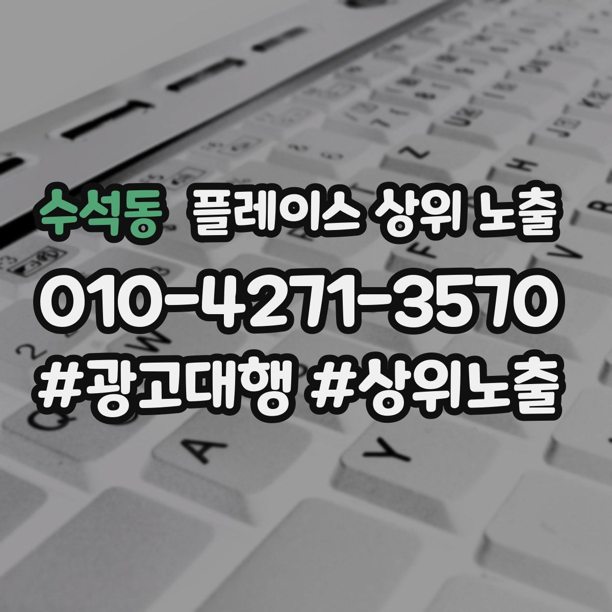 수석동 플레이스 상위 노출