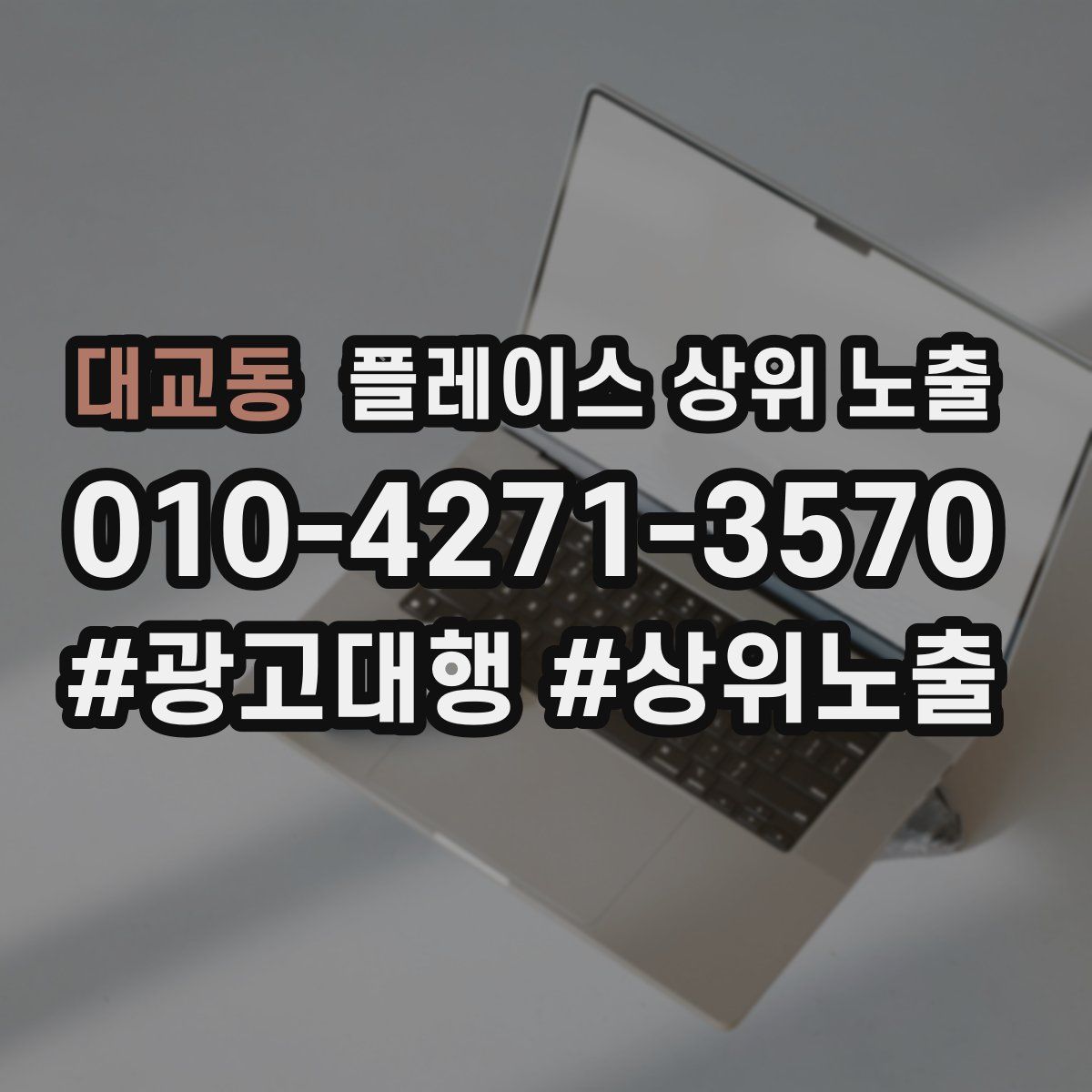 대교동 플레이스 상위 노출