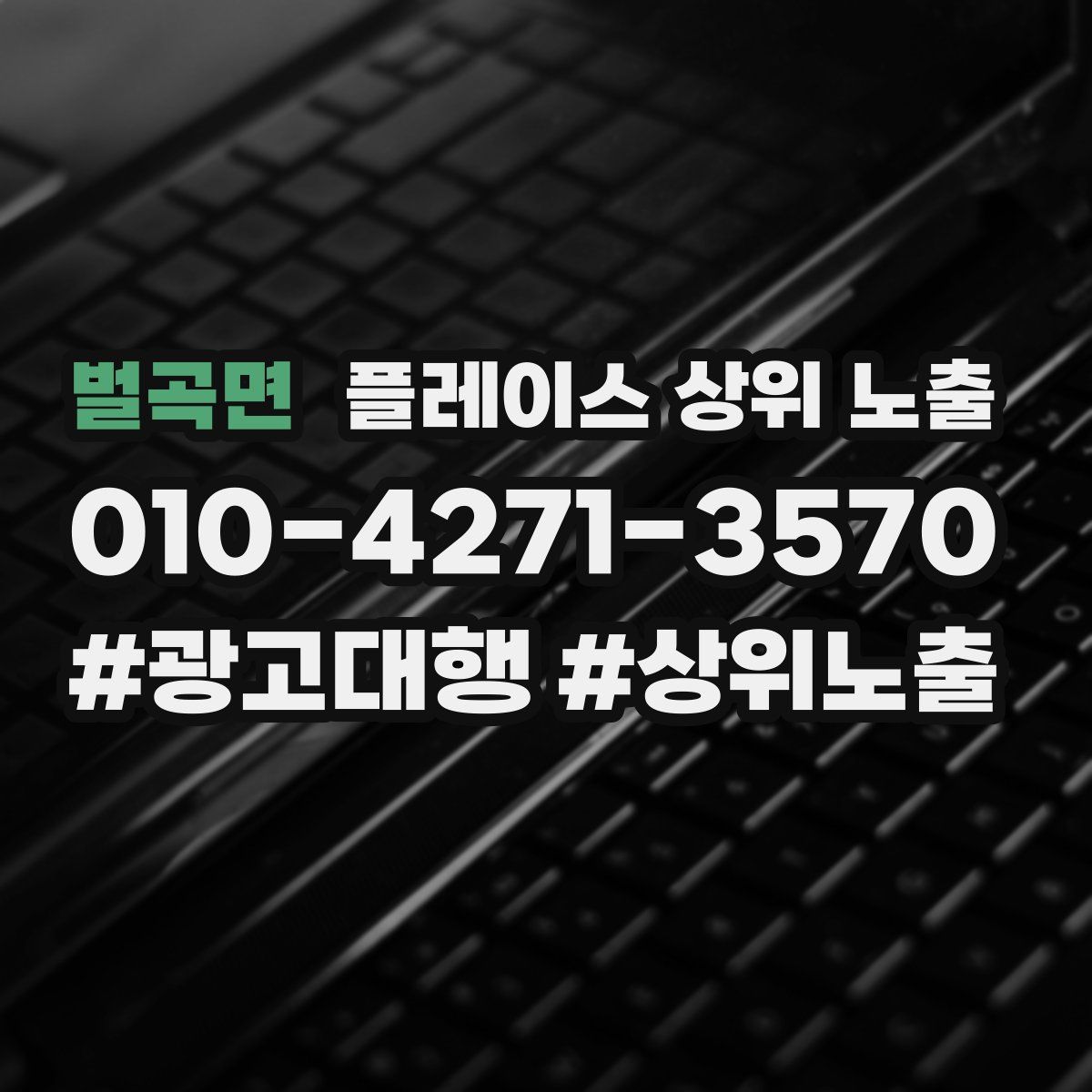 벌곡면 플레이스 상위 노출