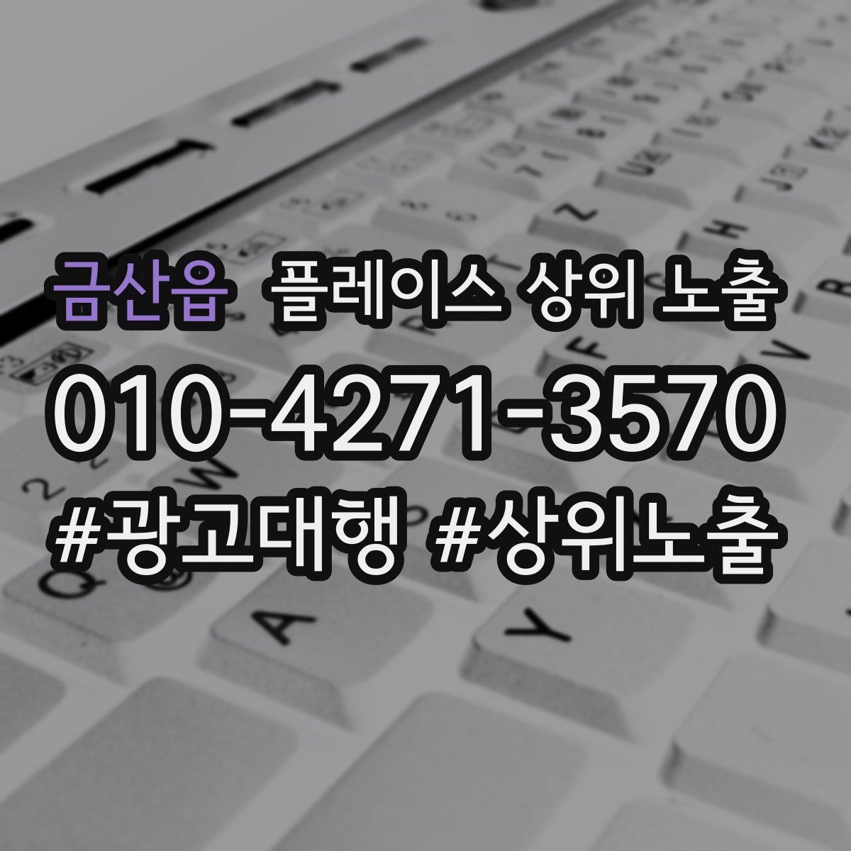 금산읍 플레이스 상위 노출