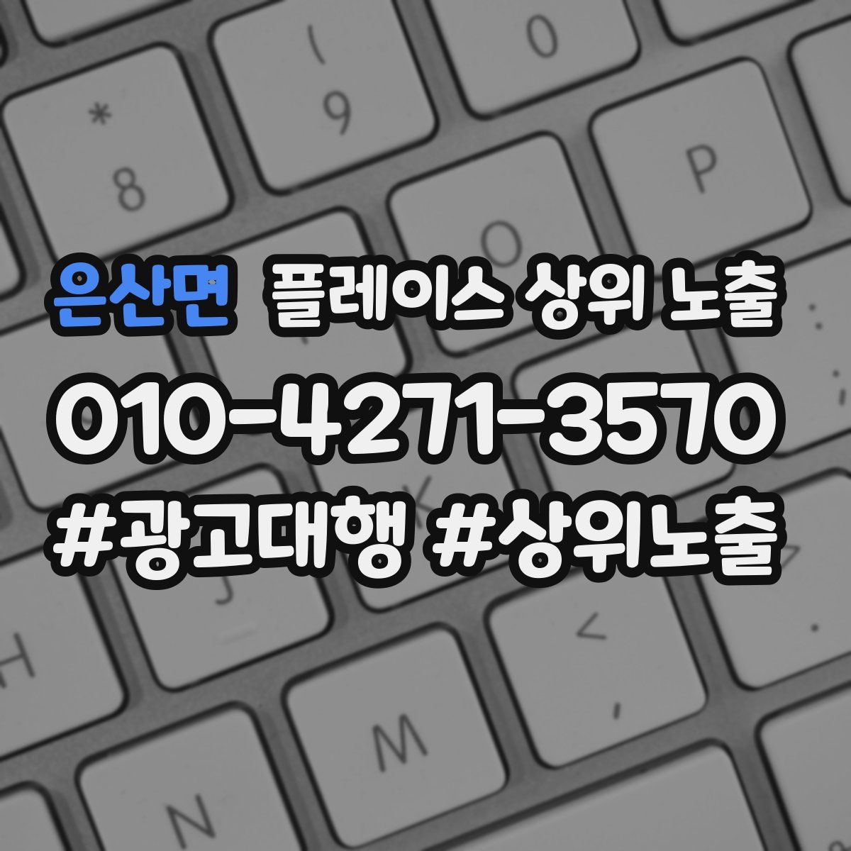 은산면 플레이스 상위 노출