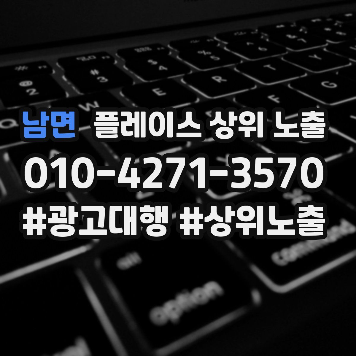 남면 플레이스 상위 노출