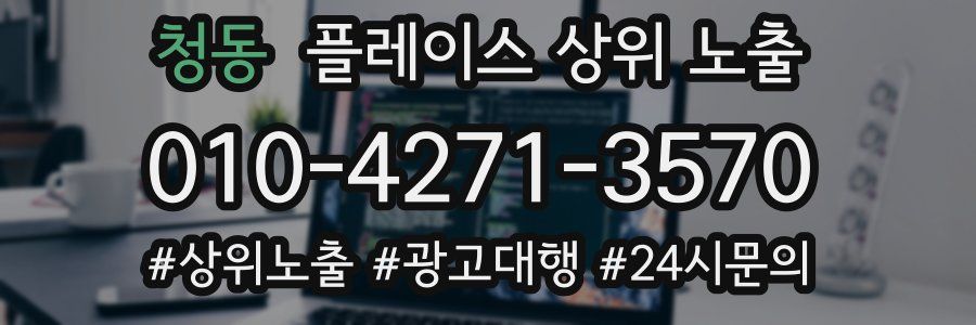 청동 플레이스 상위 노출