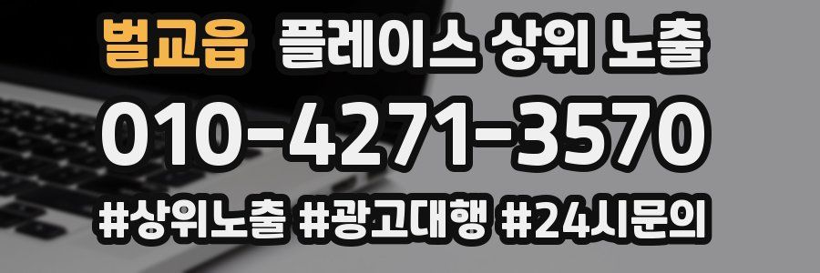 벌교읍 플레이스 상위 노출