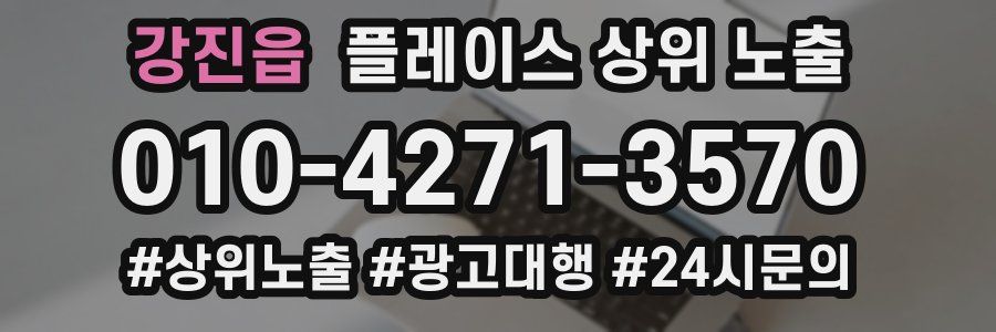 강진읍 플레이스 상위 노출