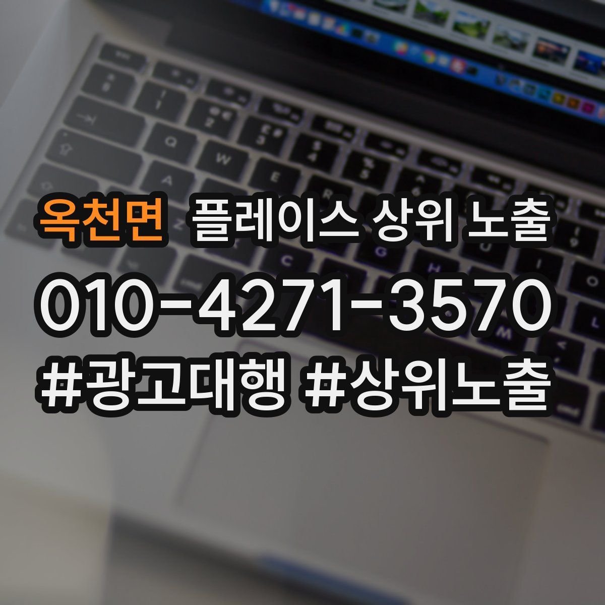 옥천면 플레이스 상위 노출
