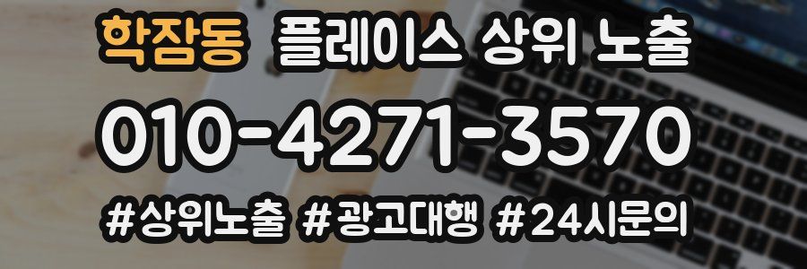 학잠동 플레이스 상위 노출