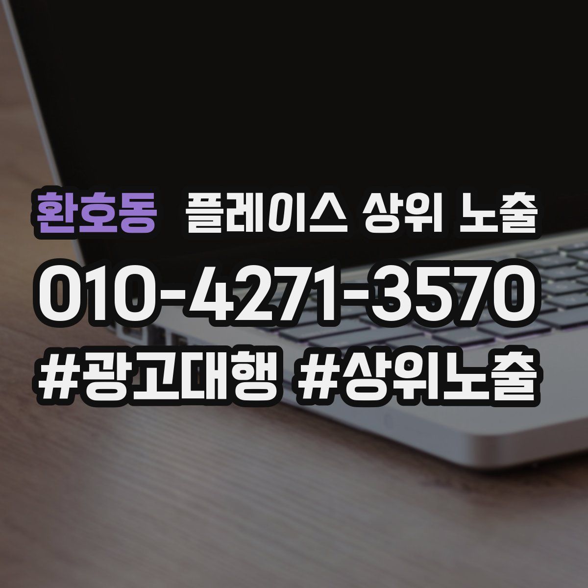 환호동 플레이스 상위 노출