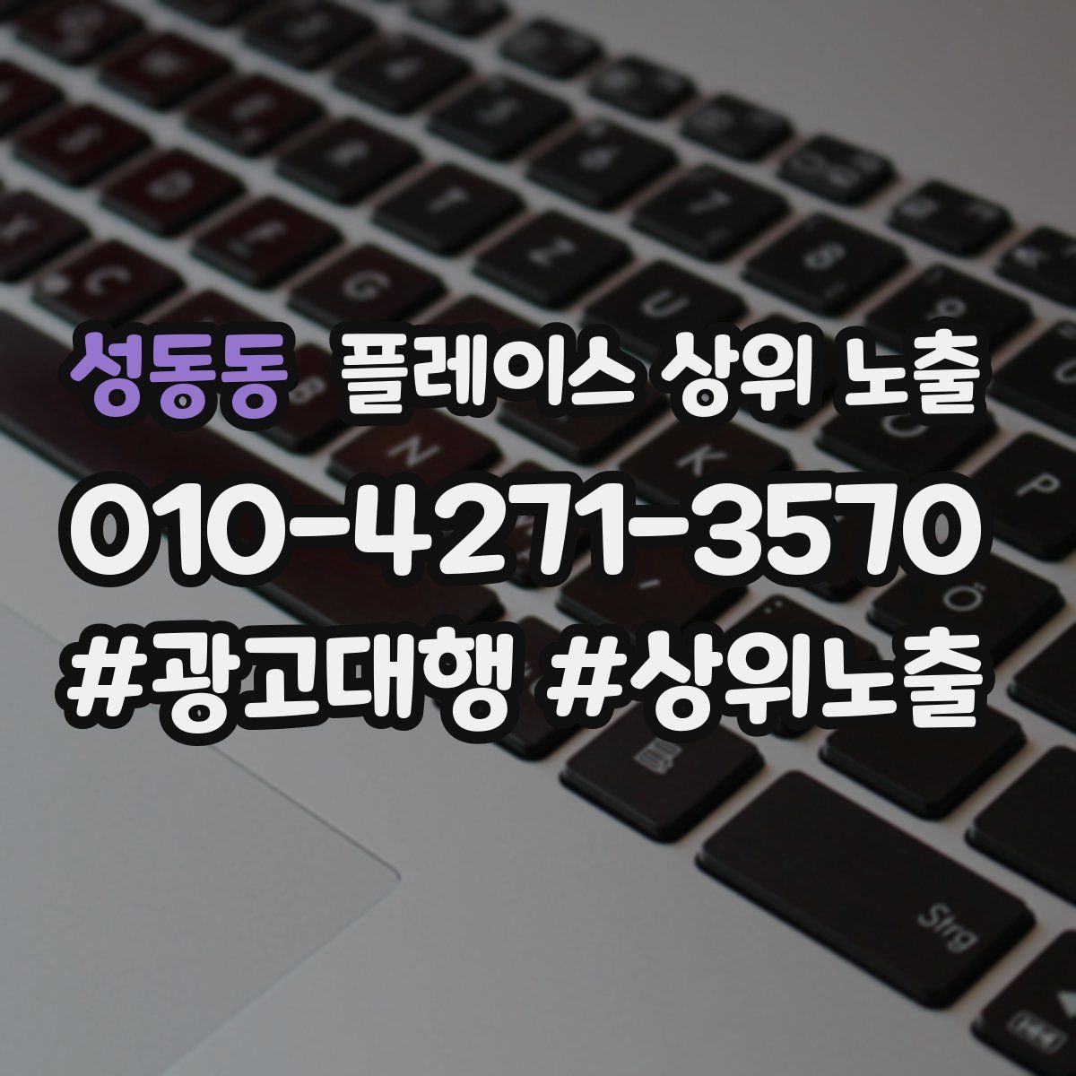 성동동 플레이스 상위 노출