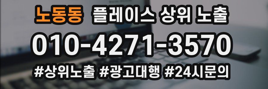 노동동 플레이스 상위 노출