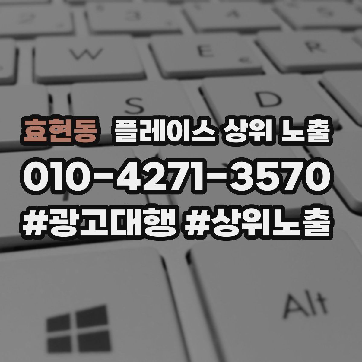 효현동 플레이스 상위 노출