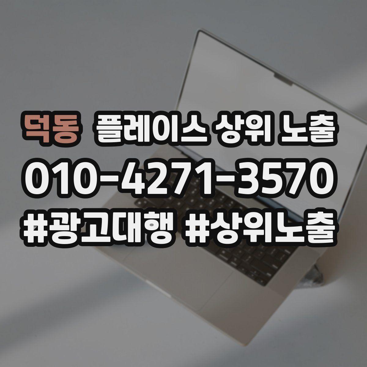 덕동 플레이스 상위 노출