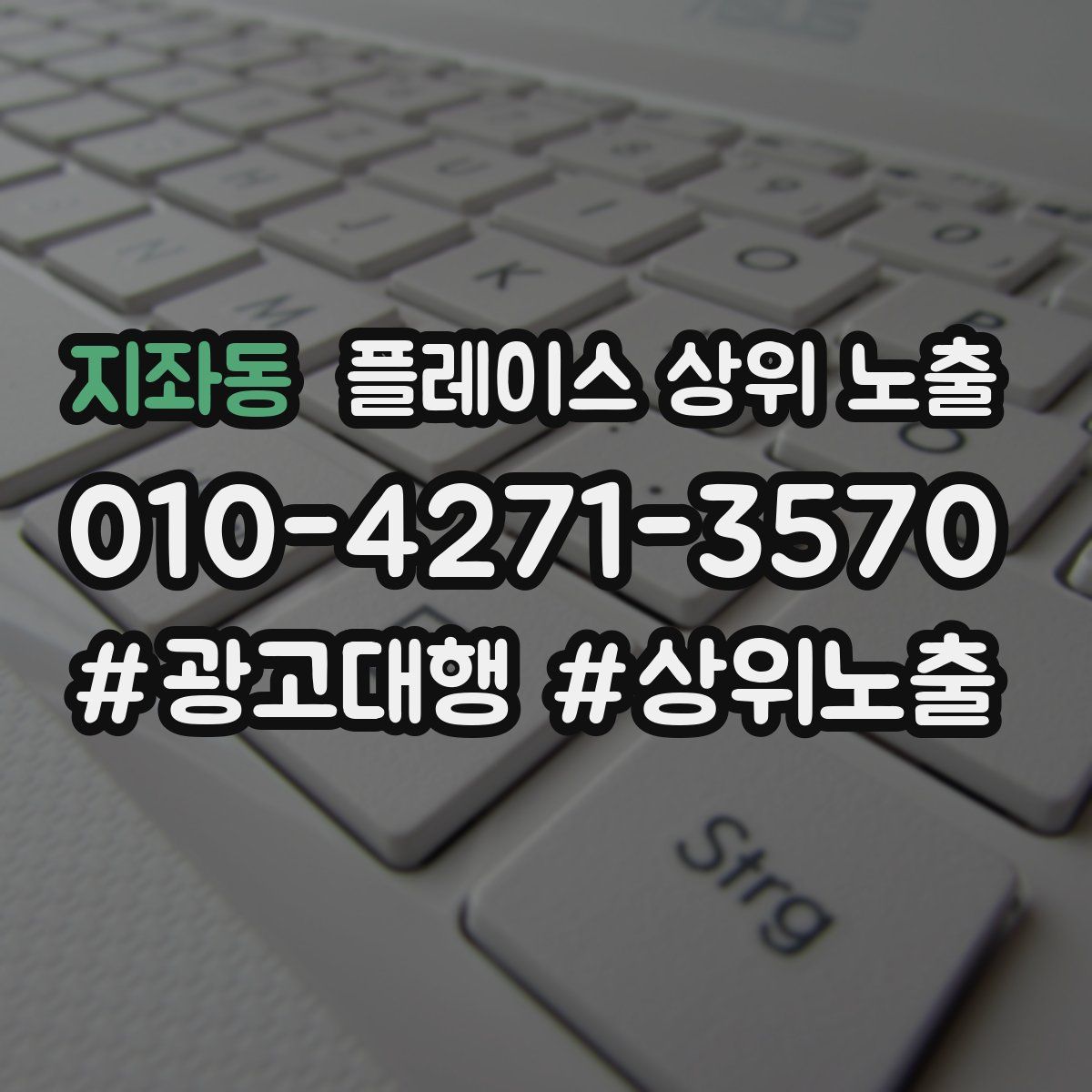 지좌동 플레이스 상위 노출
