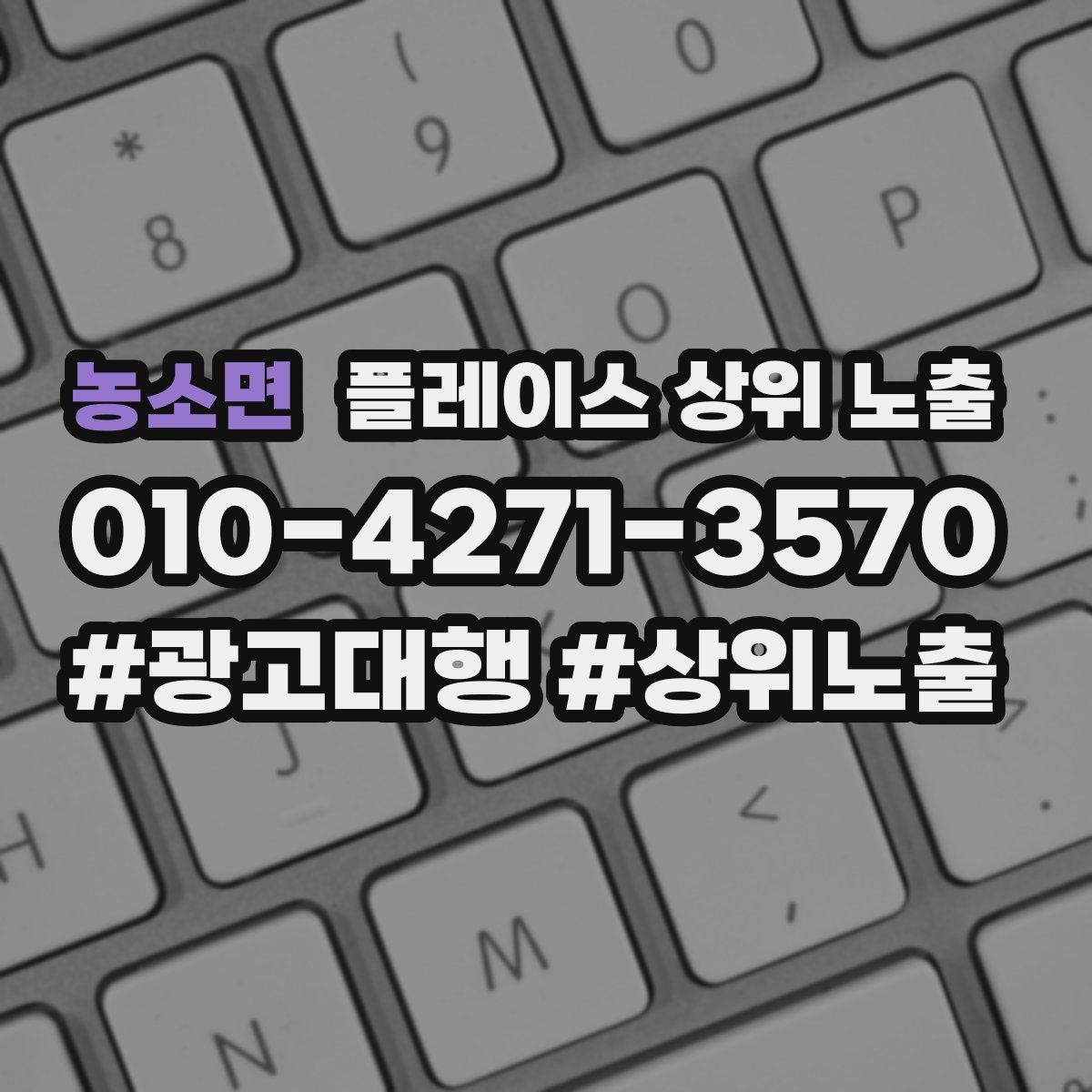 농소면 플레이스 상위 노출
